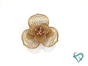 gold ring engagement ring printable jewellry 3D Принт Модель