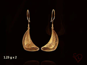 gold ring whole set wire design printable jewel 3d print model gold ring whole set wire des 3D Print Model