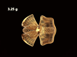 gold ring flower ring engagement jewelry 3d print model 3D 프린트 모델