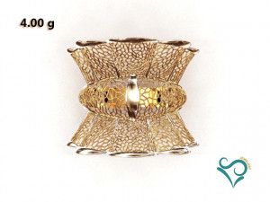 gold ring engagement ring printable jewellry new design 3d print model Model do druku 3D