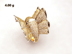 gold ring engagement ring printable jewellry new design 3d print model Model do druku 3D