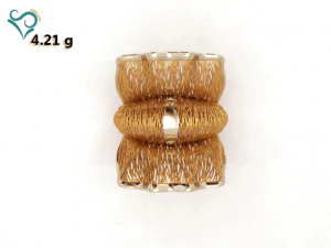 gold ring engagement ring 3d jewel 3d print model 3D Print Model