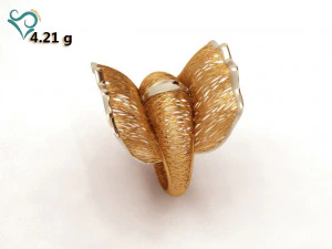 gold ring engagement ring 3d jewel 3d print model 3D Print Model