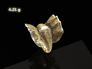 gold ring engagement ring 3d jewel 3d print model 3D Принт Модель