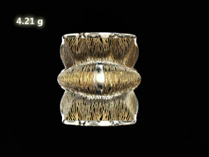 gold ring engagement ring 3d jewel 3d print model 3D Print Model