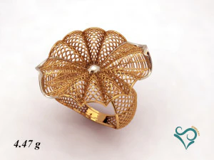 gold ring engagement ring printable stl 3d print model 3D Print Model