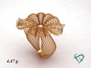 gold ring engagement ring printable stl 3d print model 3D Print Model