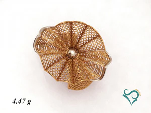 gold ring engagement ring printable stl 3d print model 3D Print Model