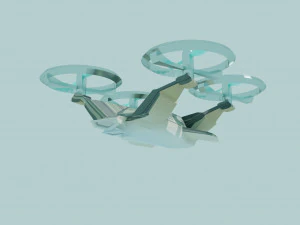 Dron Sky Scout 2022 3D Model