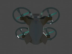 Dron Sky Scout 2022 3D Model