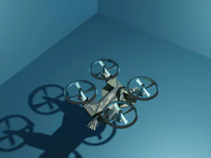 Dron Sky Scout 2022 3D Model