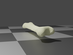 Simple bone 3D Model