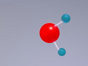 Formula of water - H-2-O 3D Модель