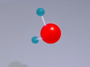 Formula of water - H-2-O 3D Модель
