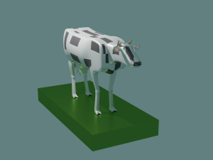 Simple cow 3D Model