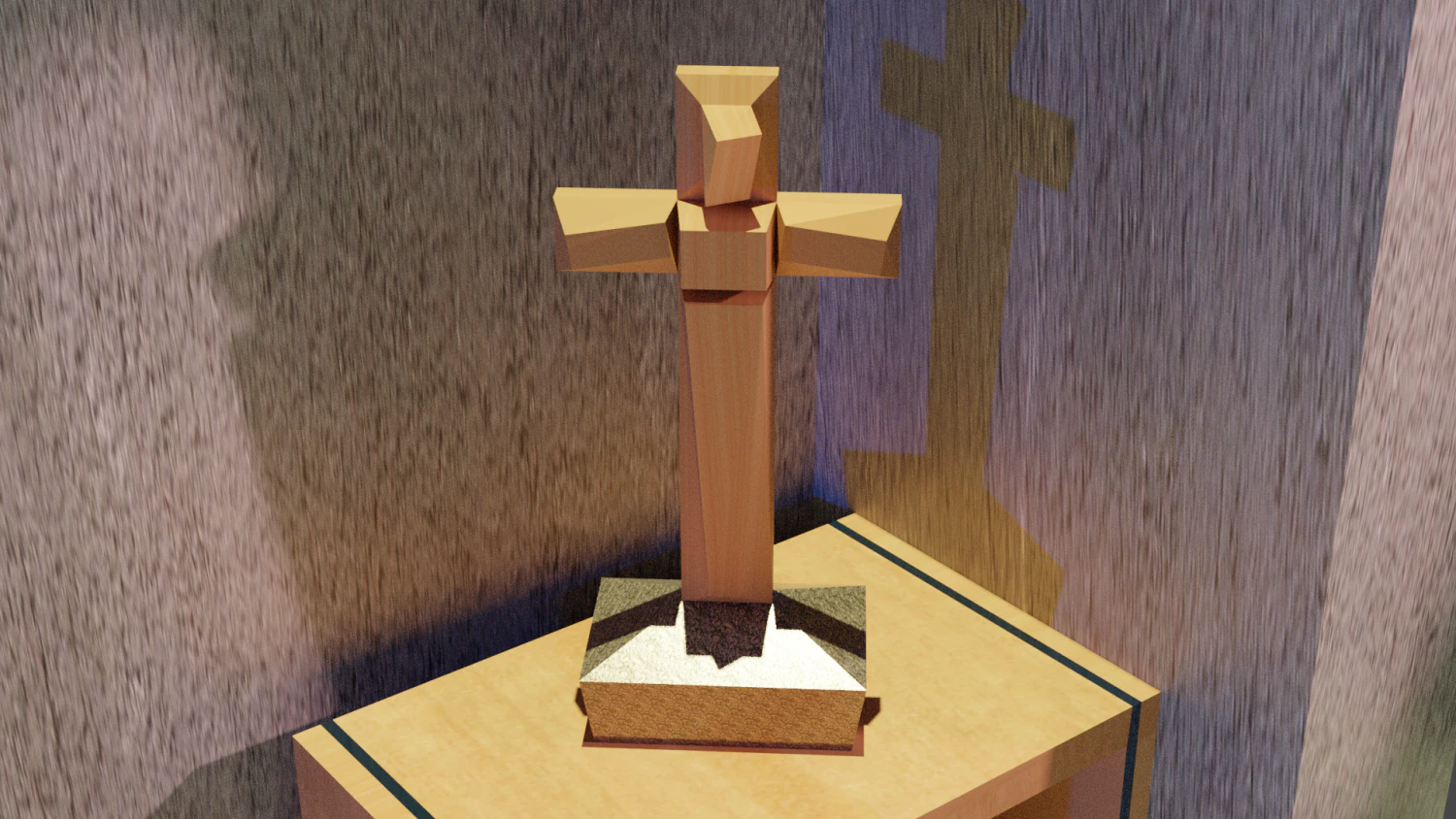 Room for prayer 3D Model .c4d .max .obj .3ds .fbx .stl .blend 
