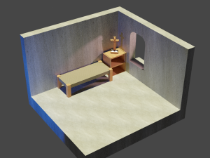 Room for prayer Model 3D