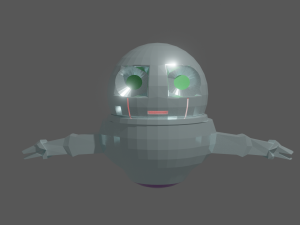 Simple robot 3D Model