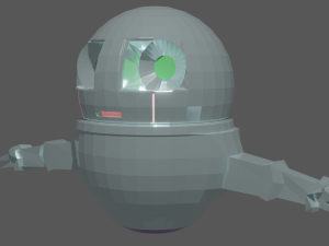 Simple robot 3D Model