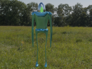 Simple alien 3D 模型