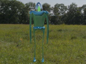 Simple alien 3D Model
