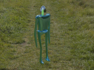 Simple alien 3D Model