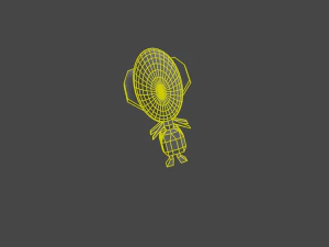 Ancient insect in mineral 3D Model
