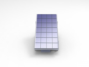 Simple solar panel 3D Model