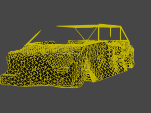 Rusty car body 3Dモデル