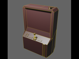 Game arcade machine Modello 3D