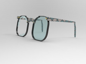 Broken glasses 3D Model