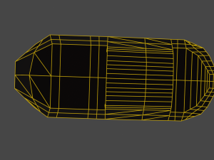 Summer rubber slippers 3D Модель
