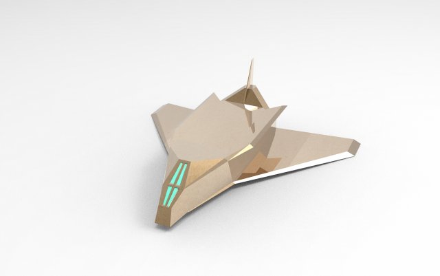 Orbital commercial aircraft 3Dモデル .c4d .max .obj .3ds .fbx .stl .blend 