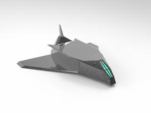 Orbital commercial aircraft 3Dモデル