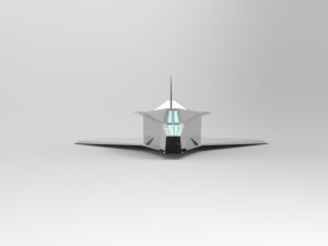 Orbital commercial aircraft 3Dモデル