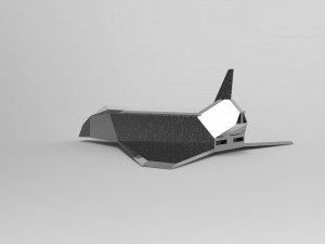 Orbital commercial aircraft 3Dモデル