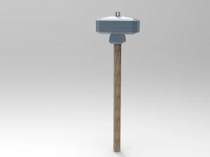 Magic hammer-fist and other tools 3D Model