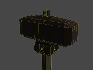 Magic hammer-fist and other tools 3D Model