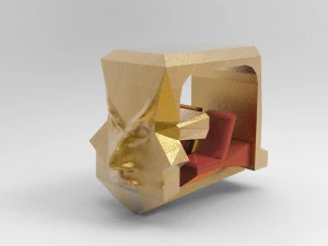 Vehículo maya Modelo 3D