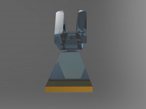 Rabbit statue 3D Model