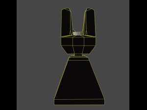 Rabbit statue 3D Model