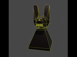 Rabbit statue 3D Model