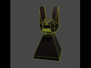 Kaninchenstatue 3D Modell