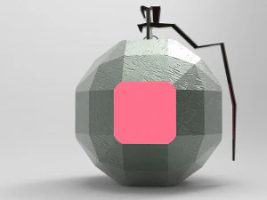 New generation combat grenade 3D Model
