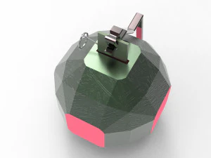 New generation combat grenade 3D Model