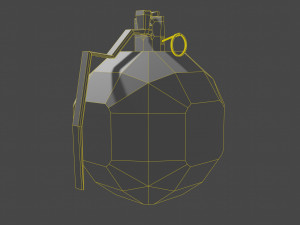 New generation combat grenade 3Dモデル