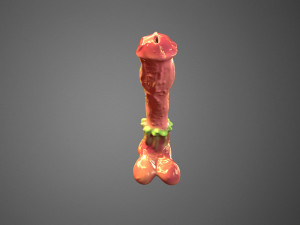 Battle Unicorn dildo Model 3D