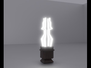 Lamp in glass jar Modello 3D