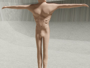 Simple anthropomorphic character 3D 模型