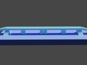 Simple stone or concrete bridge 3D 모델